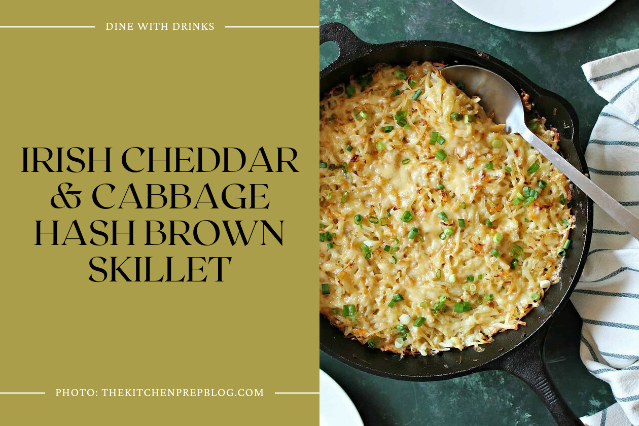 Irish Cheddar & Cabbage Hash Brown Skillet