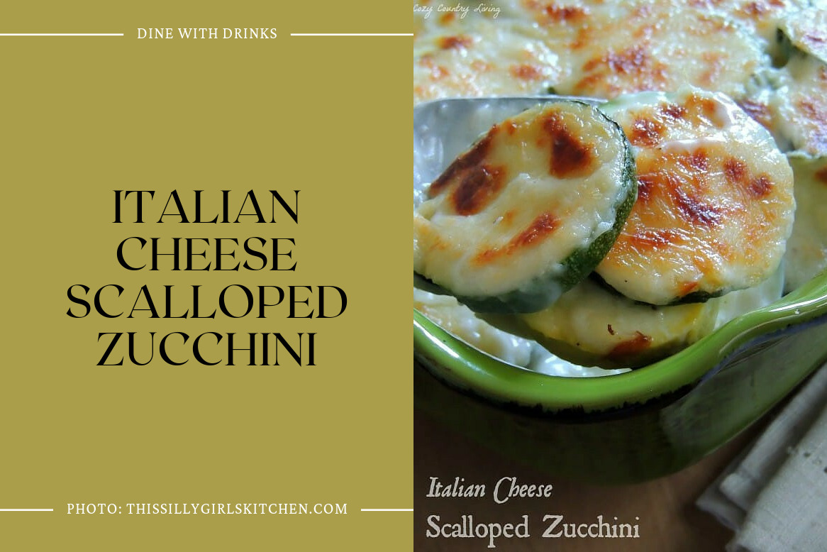 Italian Cheese Scalloped Zucchini