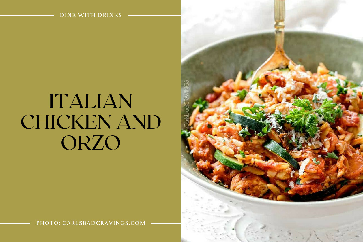 Italian Chicken And Orzo