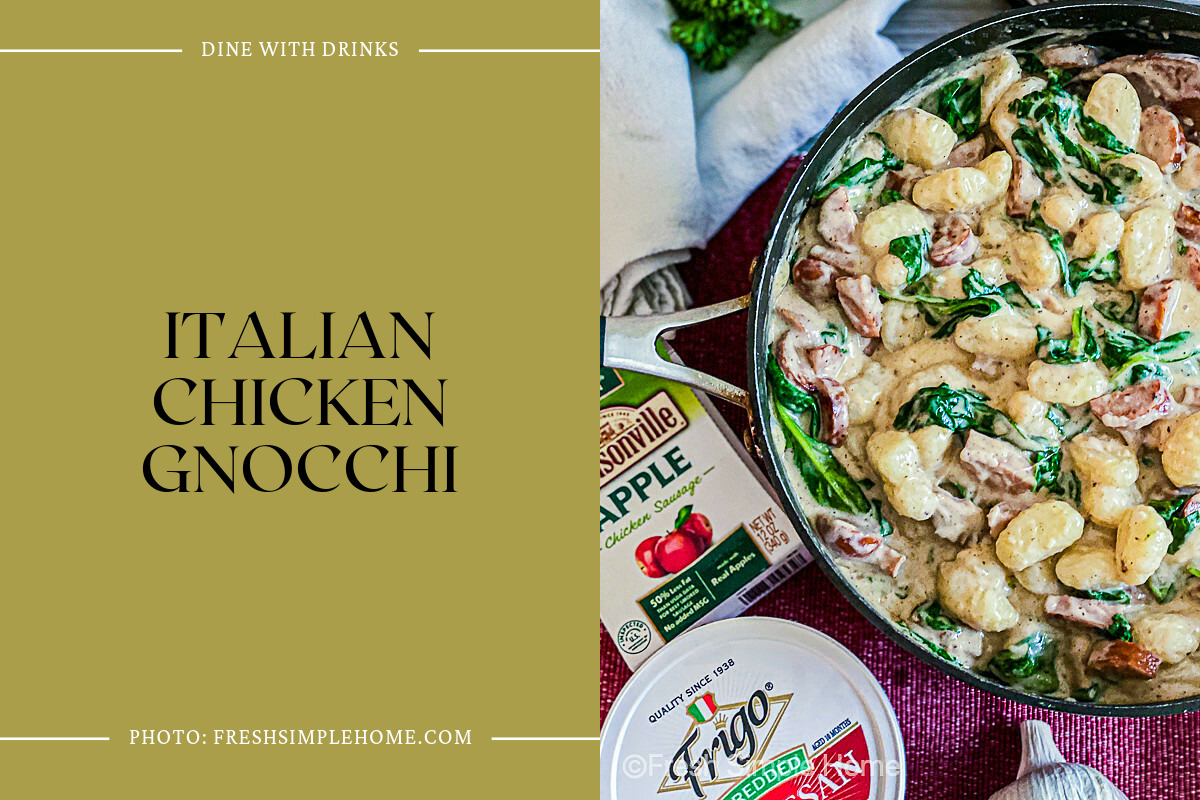 Italian Chicken Gnocchi
