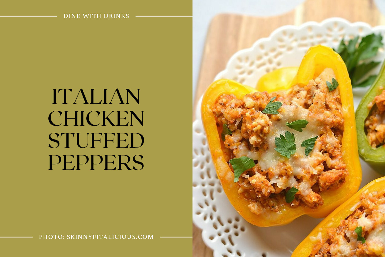 Italian Chicken Stuffed Peppers