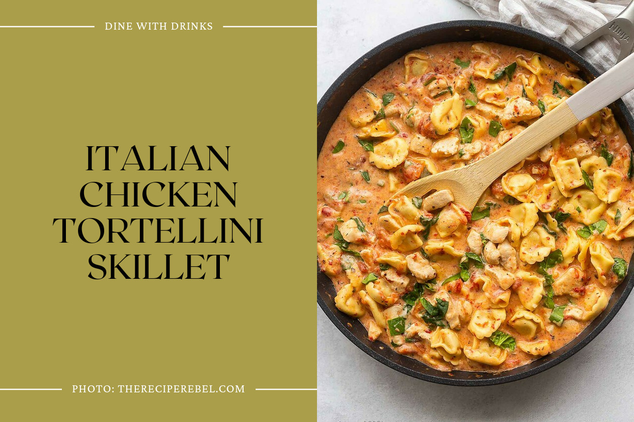 Italian Chicken Tortellini Skillet