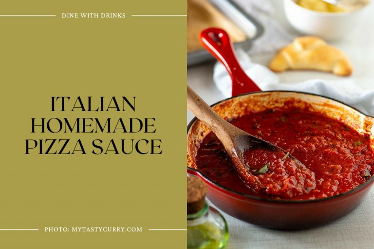 23 Italian Pizza Sauce Recipes Savor The Saucy Perfection Italian Homemade Pizza Sauce 768x511