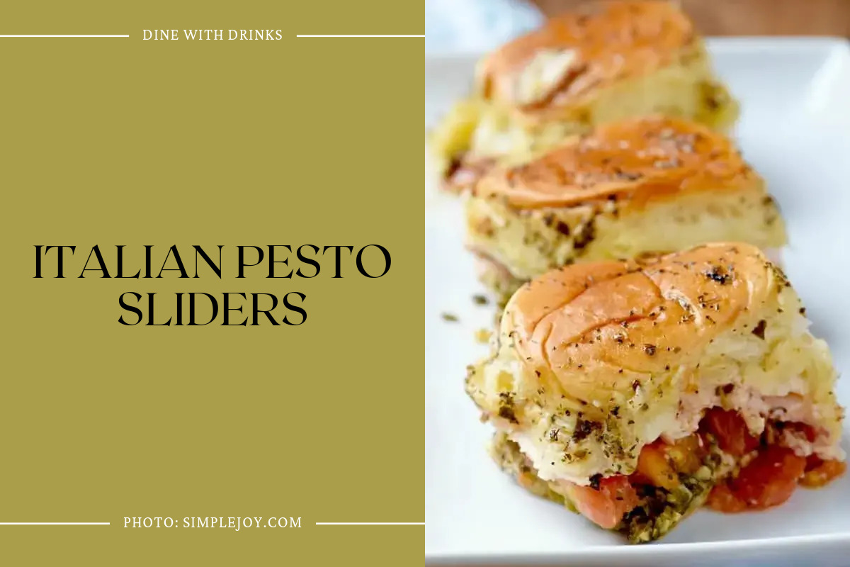 Italian Pesto Sliders