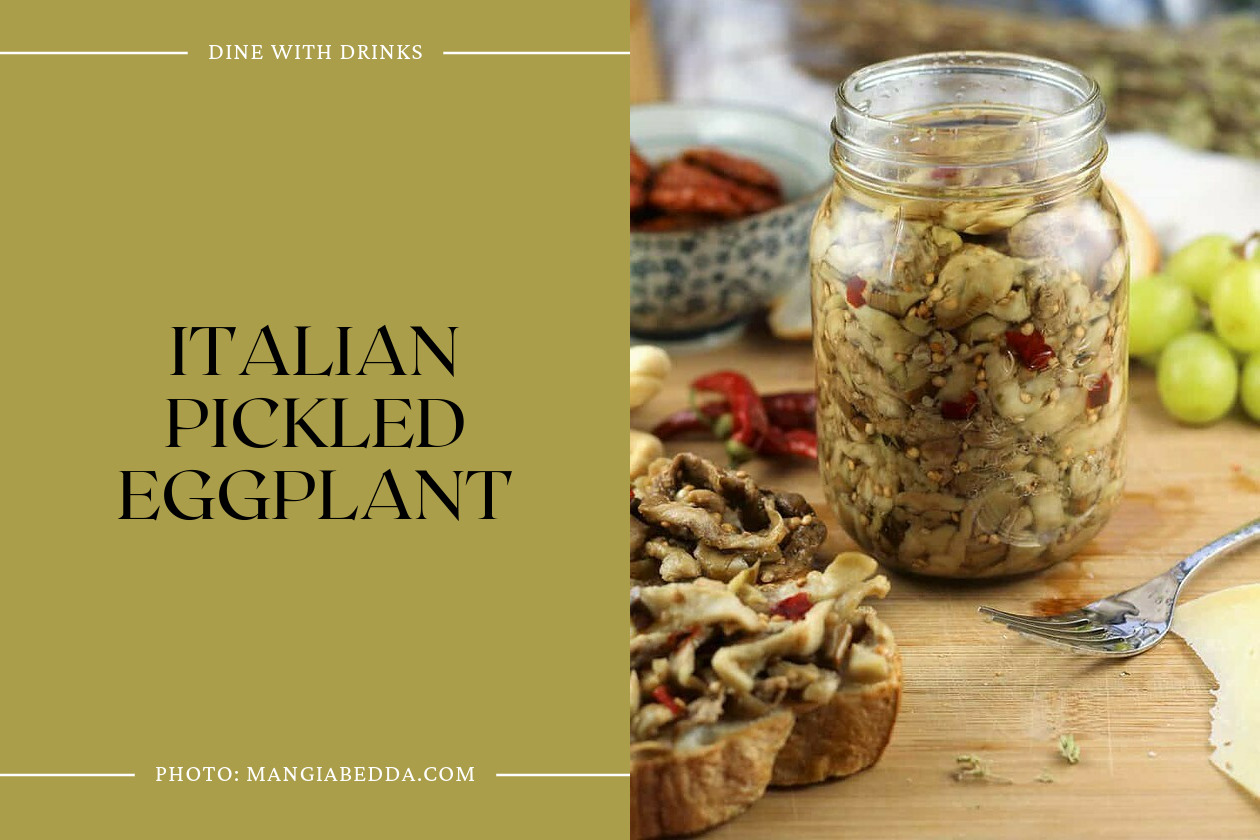 Italian Pickled Eggplant