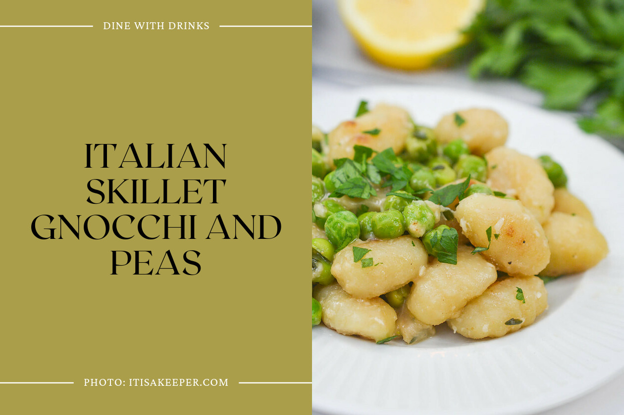 Italian Skillet Gnocchi And Peas