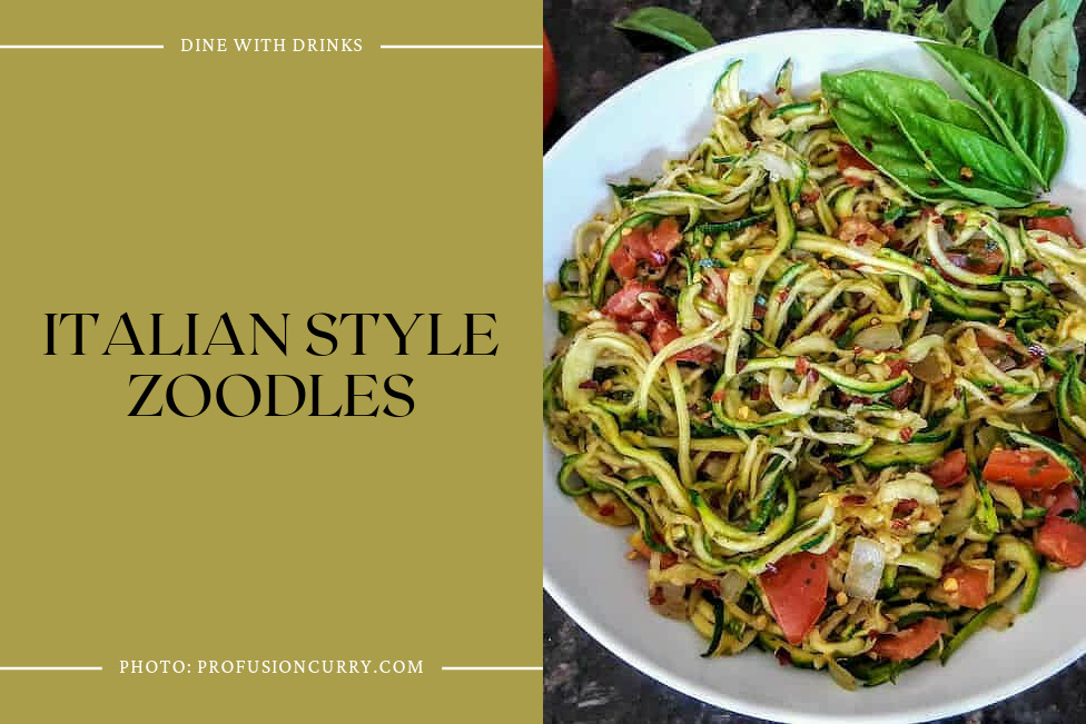 Italian Style Zoodles