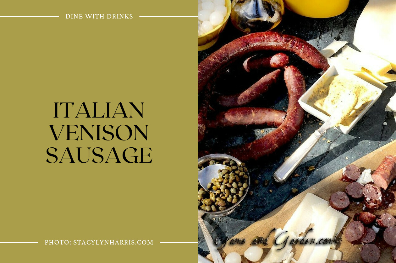 Italian Venison Sausage
