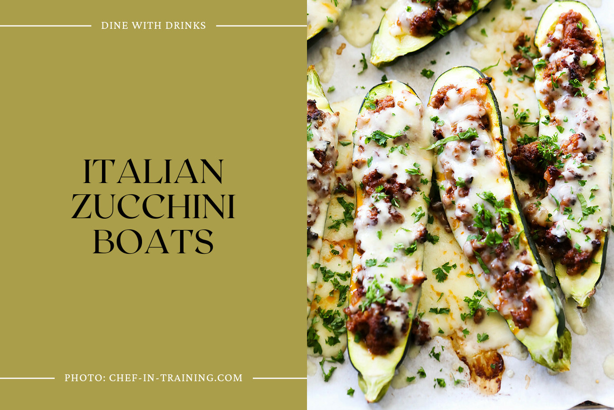 Italian Zucchini Boats