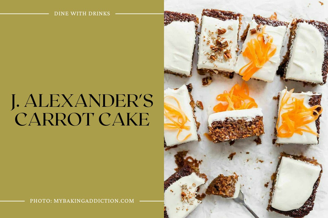 J. Alexander's Carrot Cake