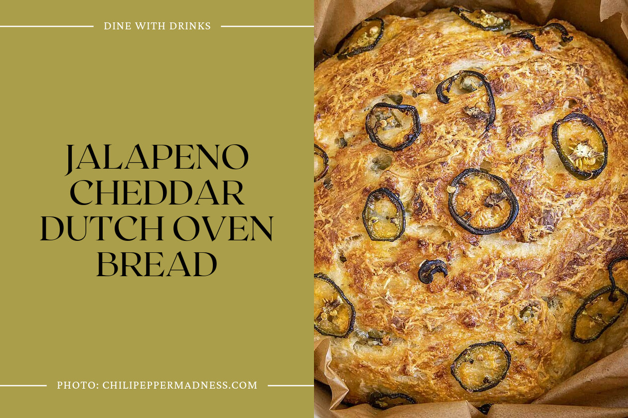 Jalapeno Cheddar Dutch Oven Bread