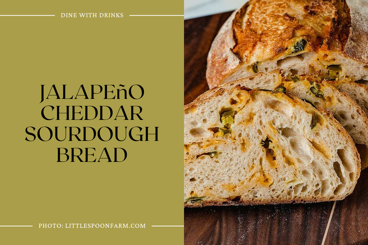Jalapeño Cheddar Sourdough Bread