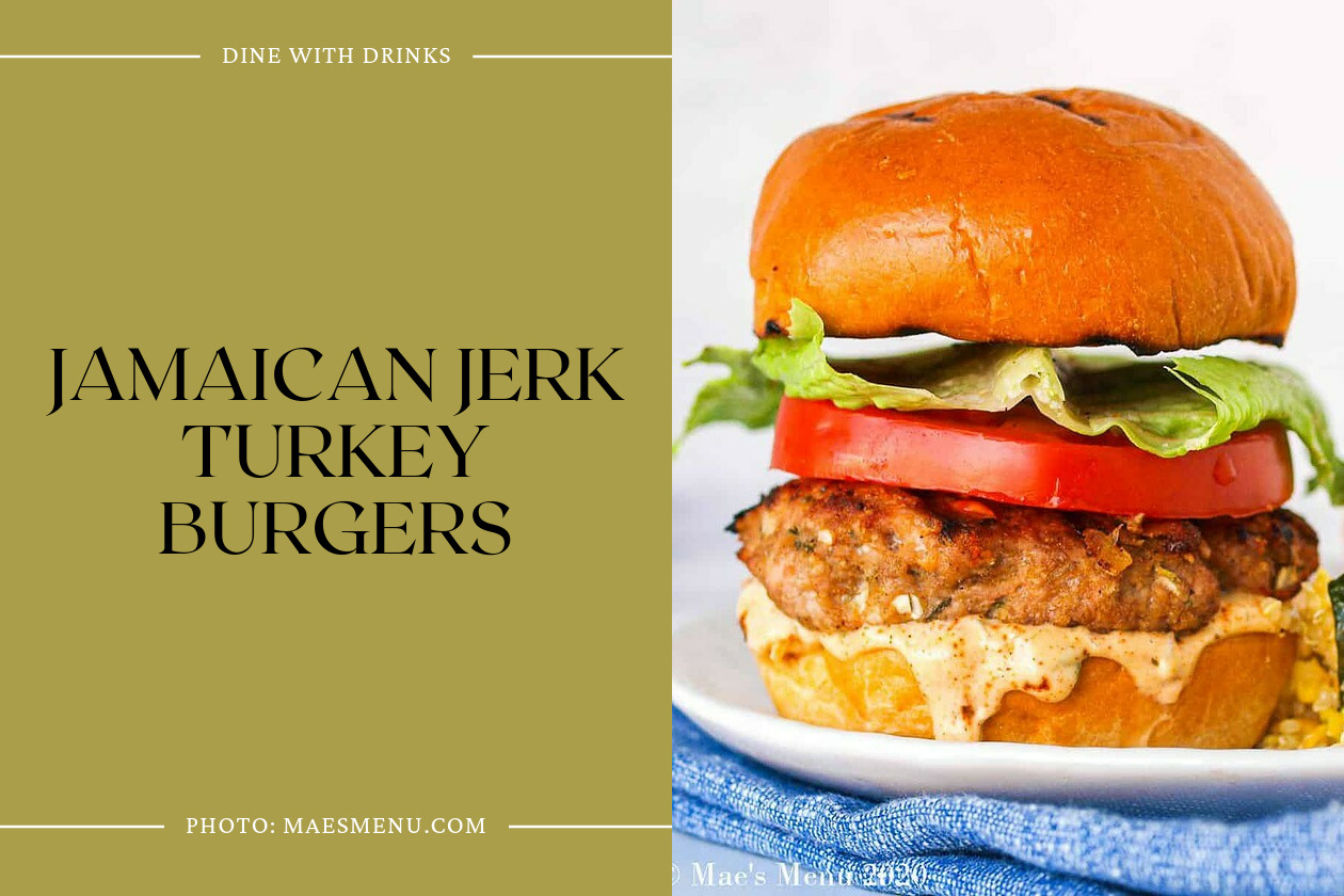Jamaican Jerk Turkey Burgers