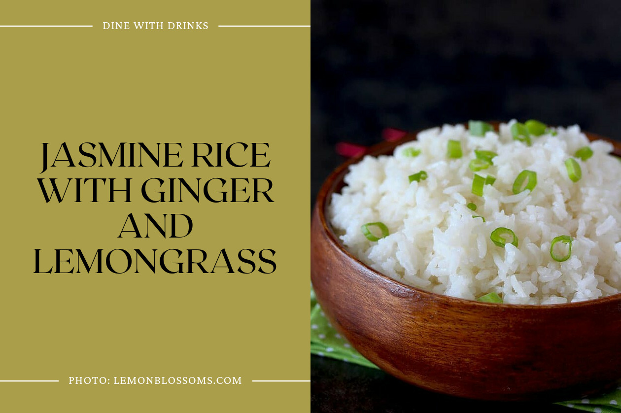 Jasmine Rice With Ginger And Lemongrass