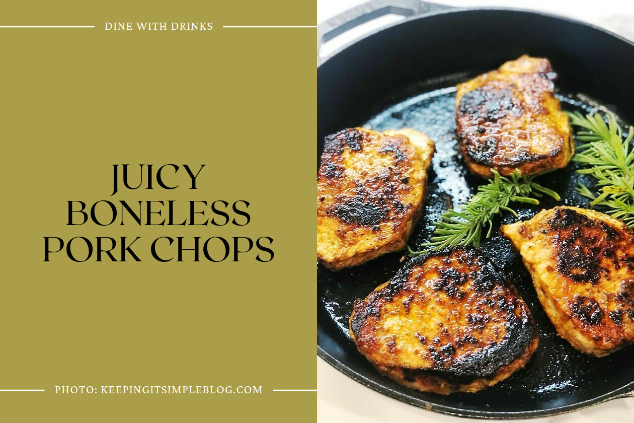 Juicy Boneless Pork Chops