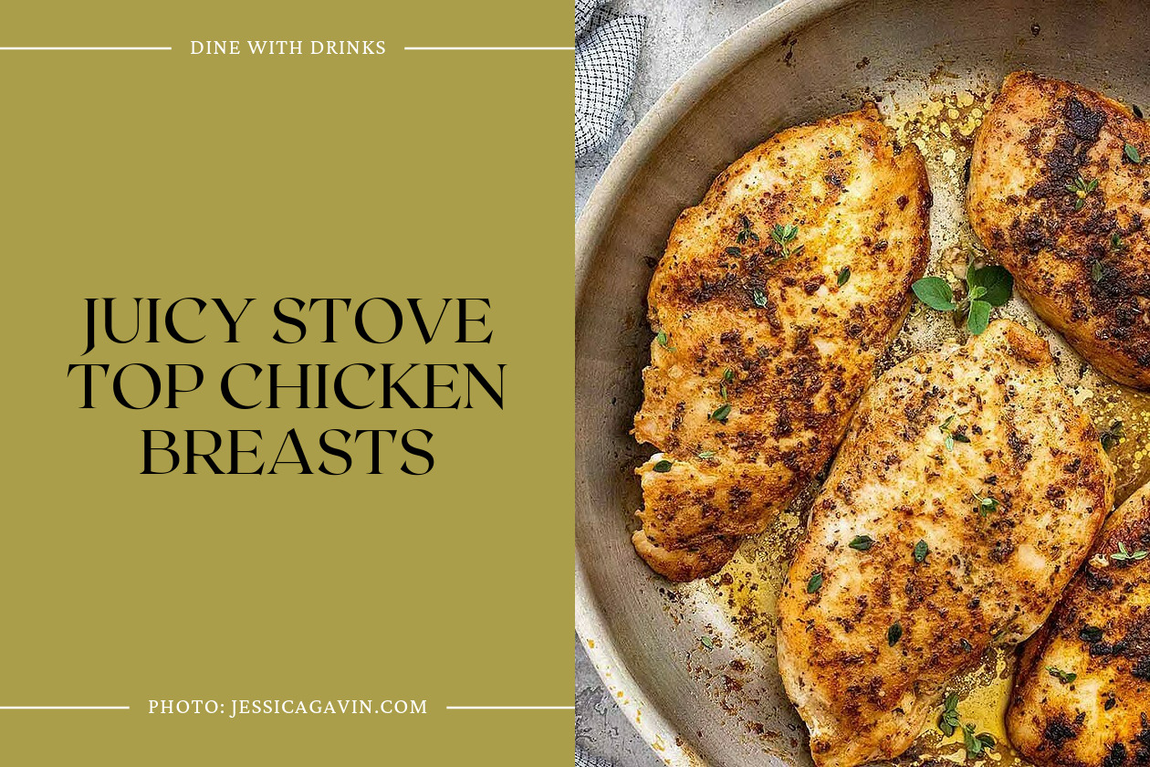 Juicy Stove Top Chicken Breasts