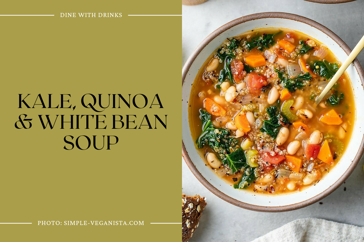 Kale, Quinoa & White Bean Soup