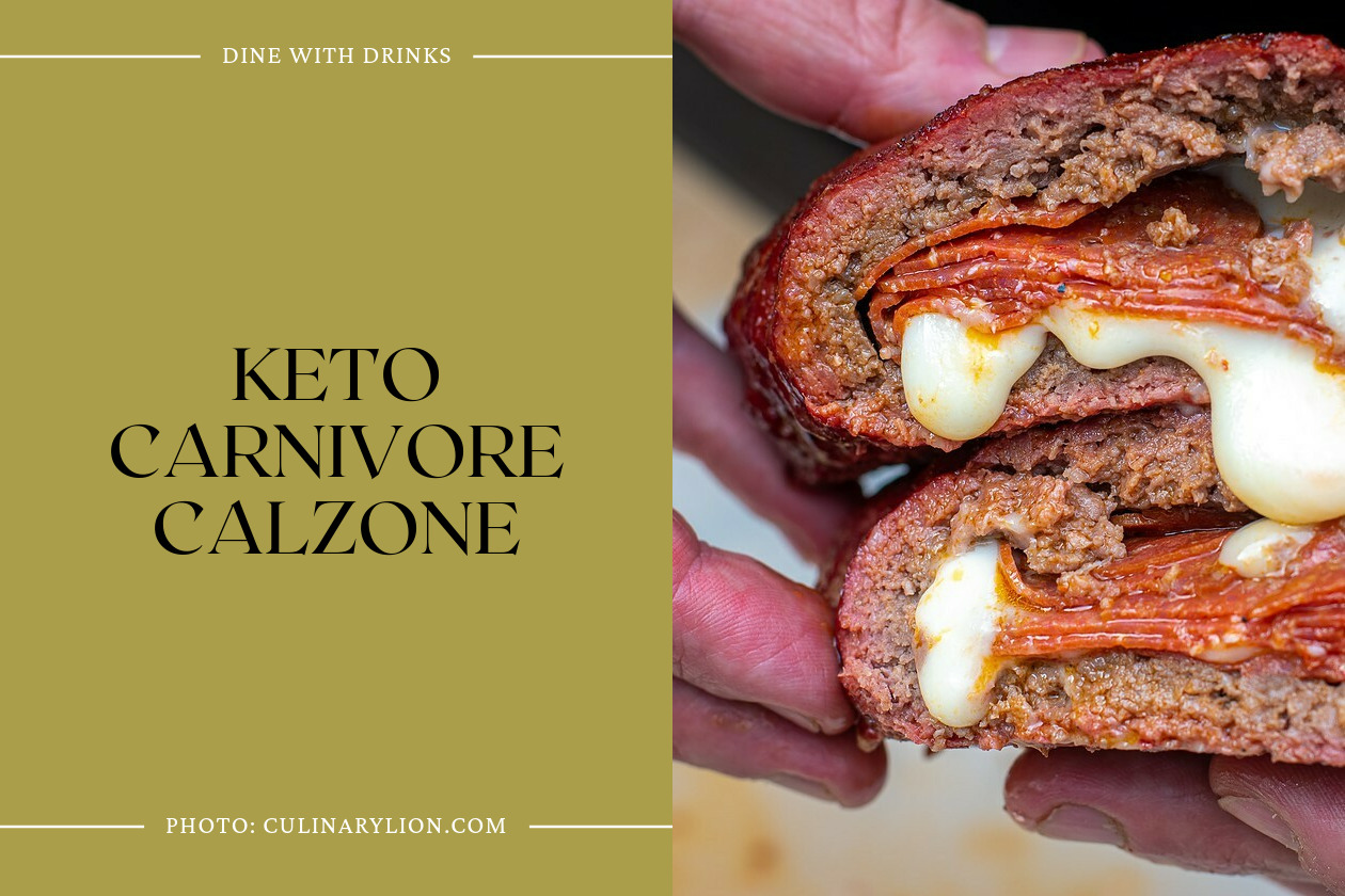 Keto Carnivore Calzone