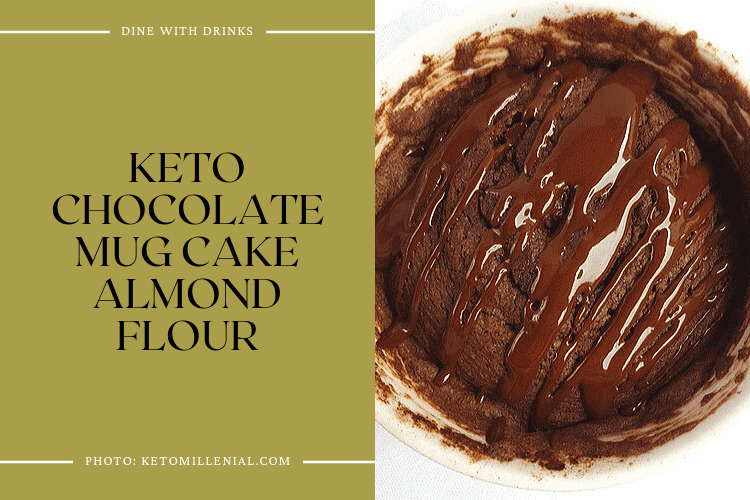 Keto Chocolate Mug Cake Almond Flour