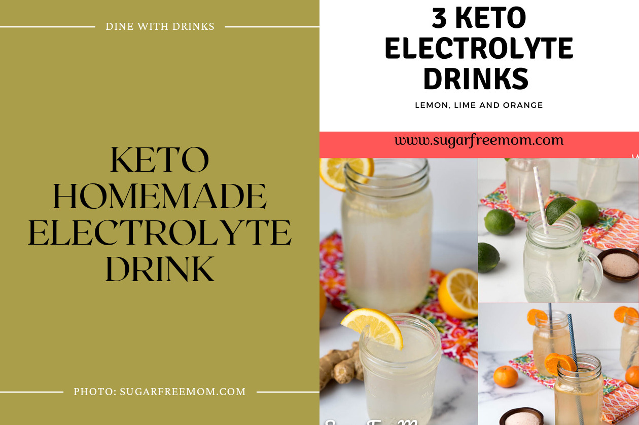 Keto Homemade Electrolyte Drink
