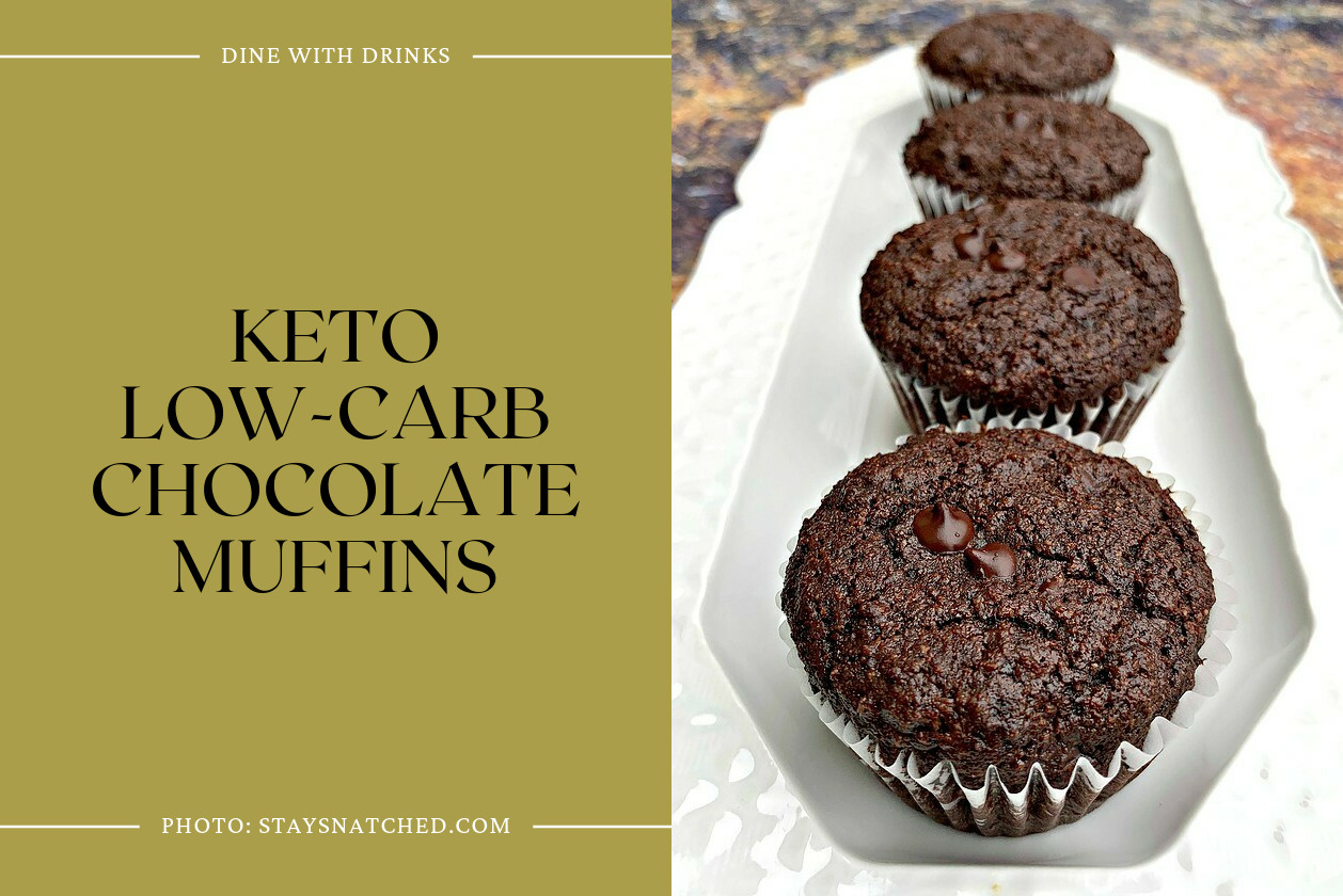 Keto Low-Carb Chocolate Muffins