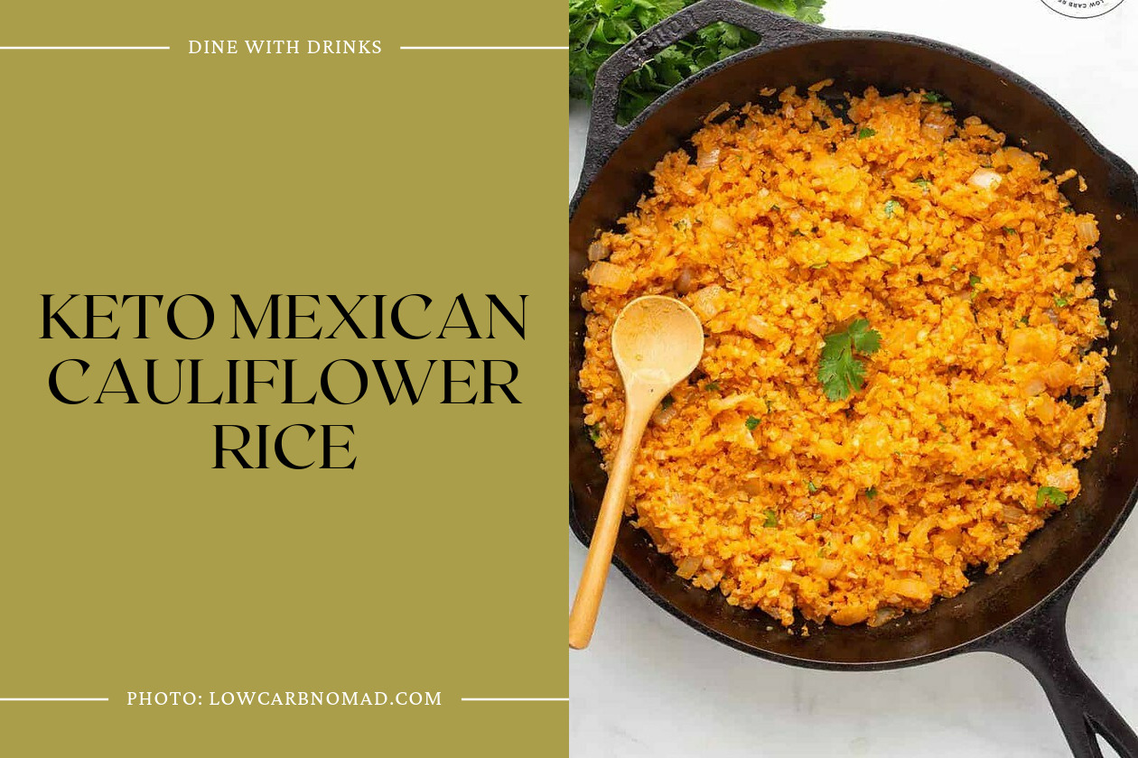 Keto Mexican Cauliflower Rice