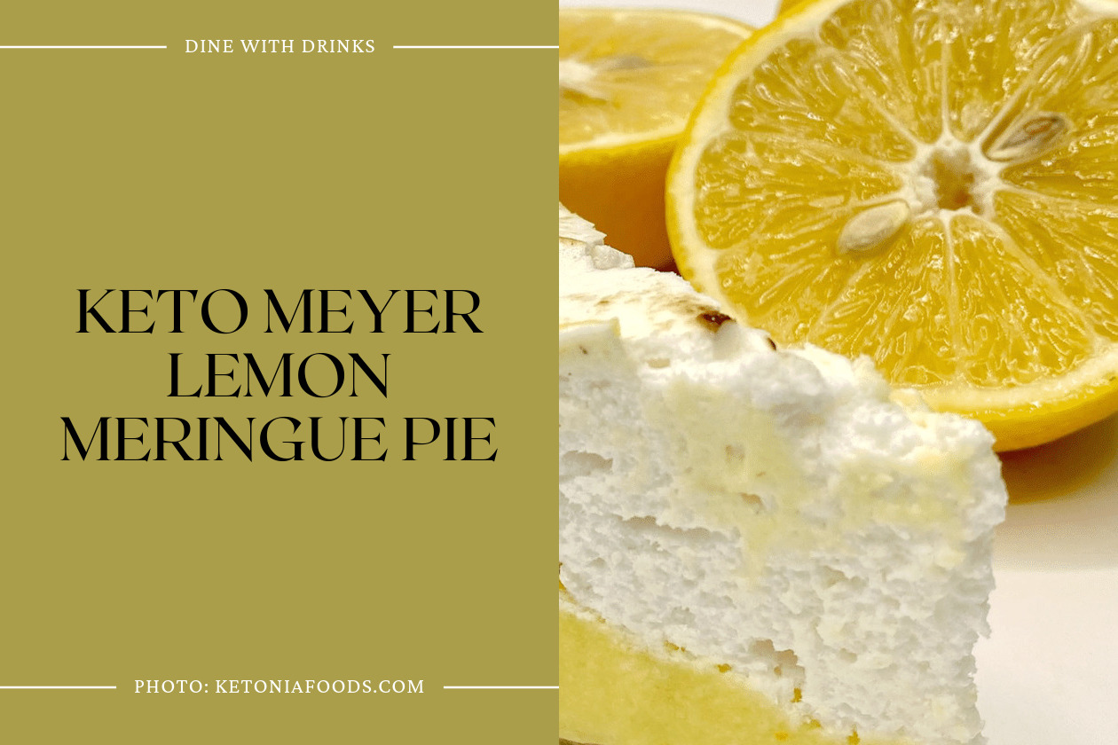Keto Meyer Lemon Meringue Pie