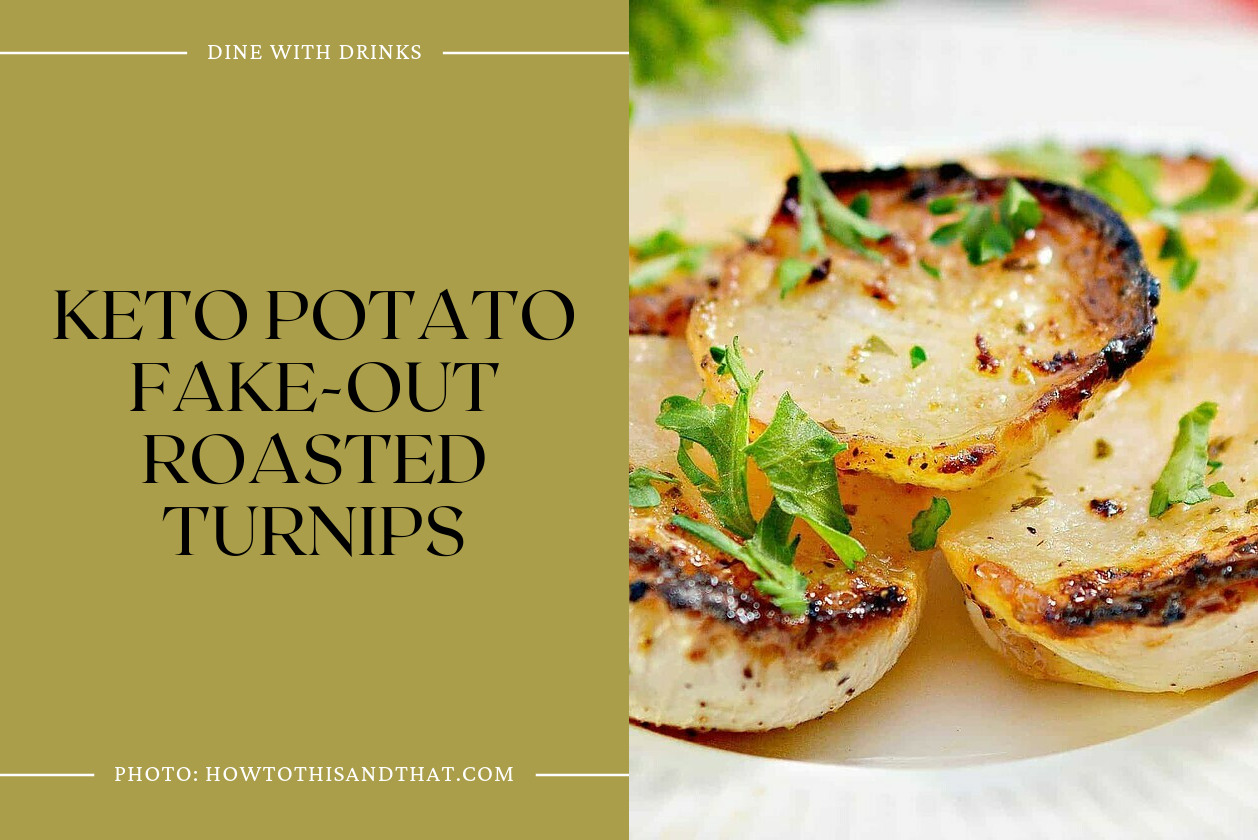 Keto Potato Fake-Out Roasted Turnips