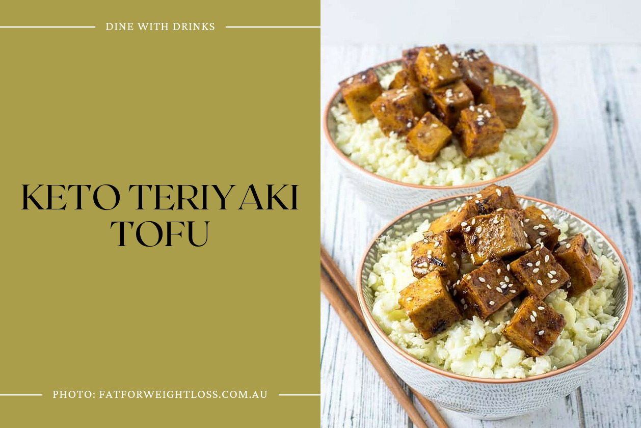 Keto Teriyaki Tofu