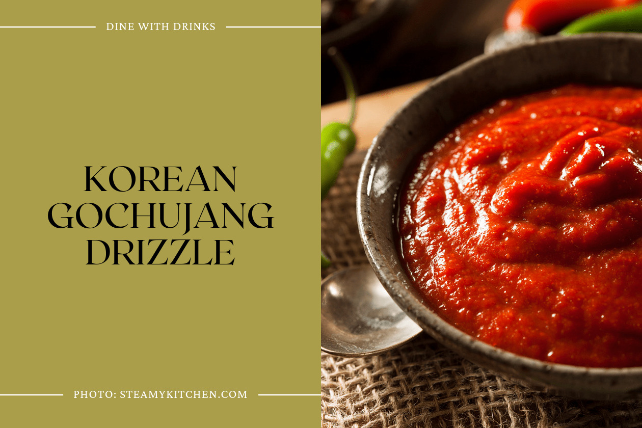 Korean Gochujang Drizzle