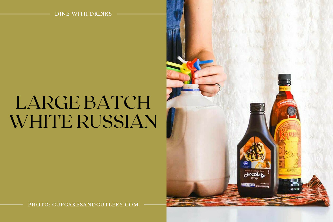 Large Batch White Russian