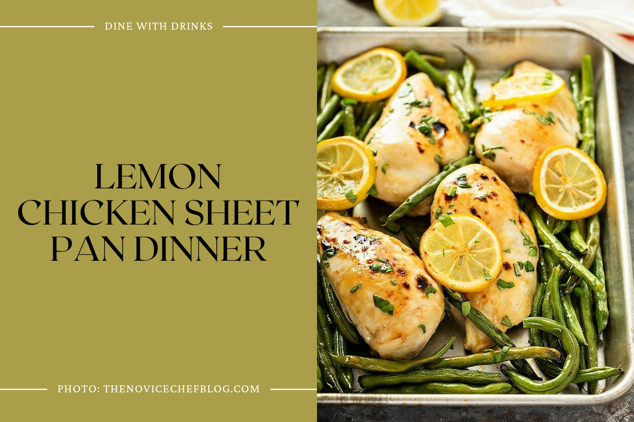 Lemon Chicken Sheet Pan Dinner