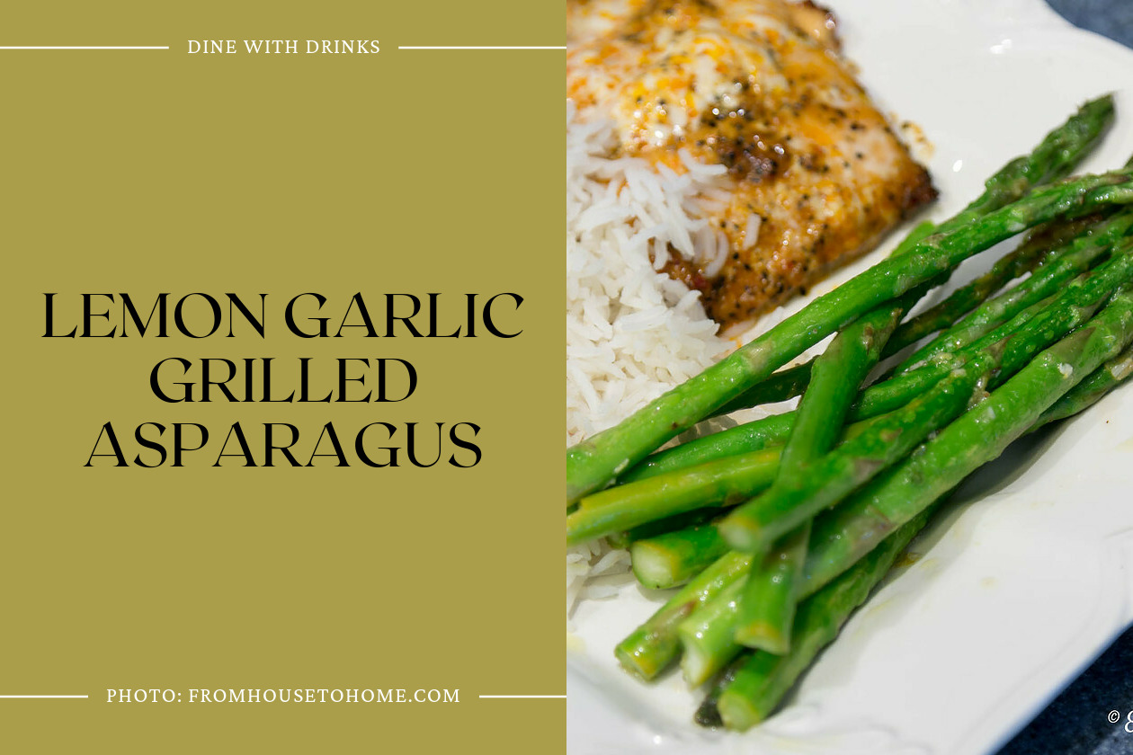 Lemon Garlic Grilled Asparagus
