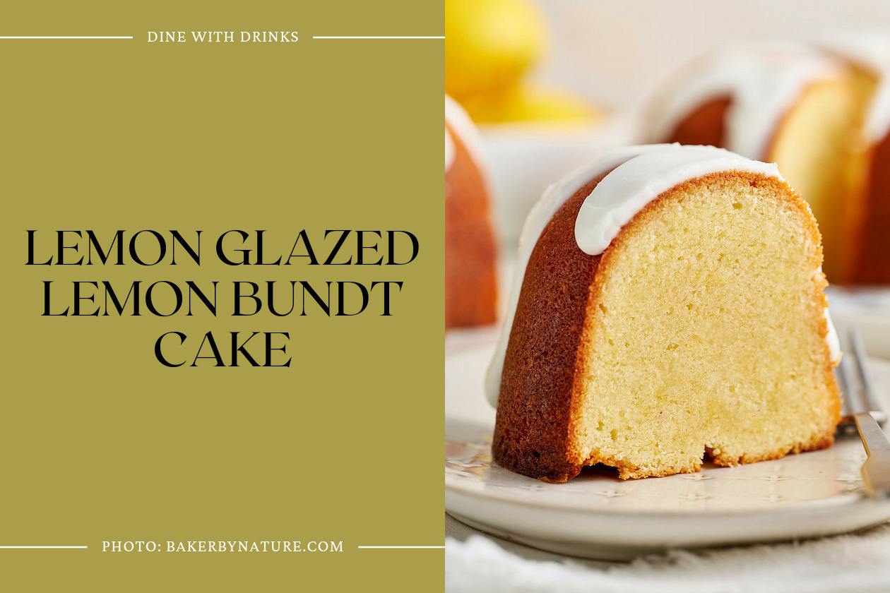Lemon Glazed Lemon Bundt Cake