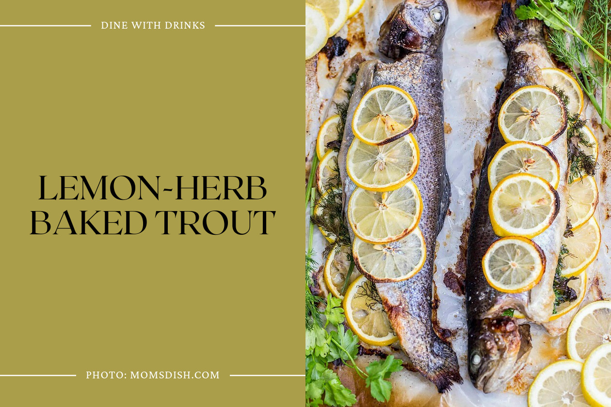 Lemon-Herb Baked Trout