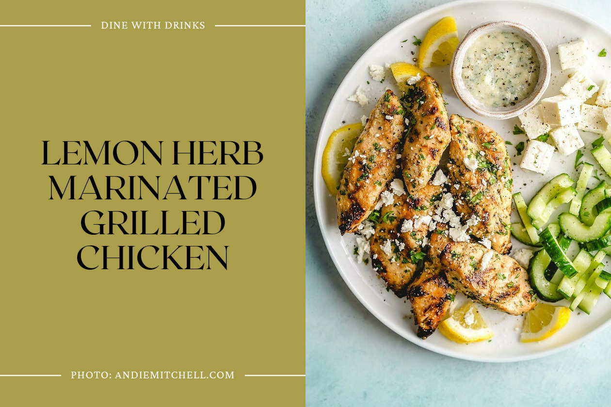 Lemon Herb Marinated Grilled Chicken