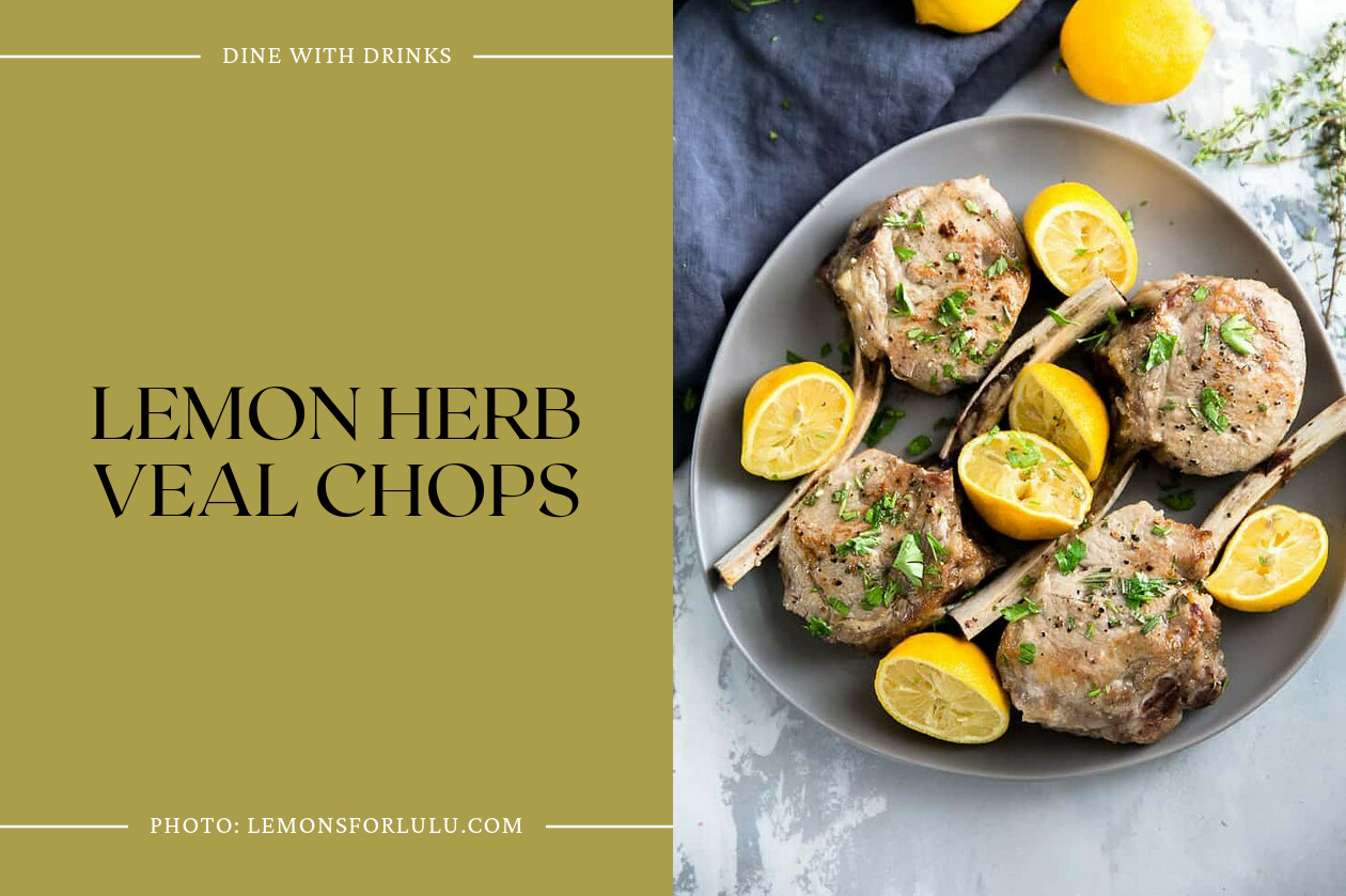 Lemon Herb Veal Chops