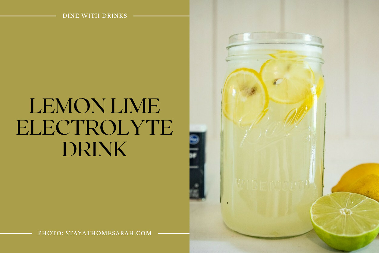 Lemon Lime Electrolyte Drink