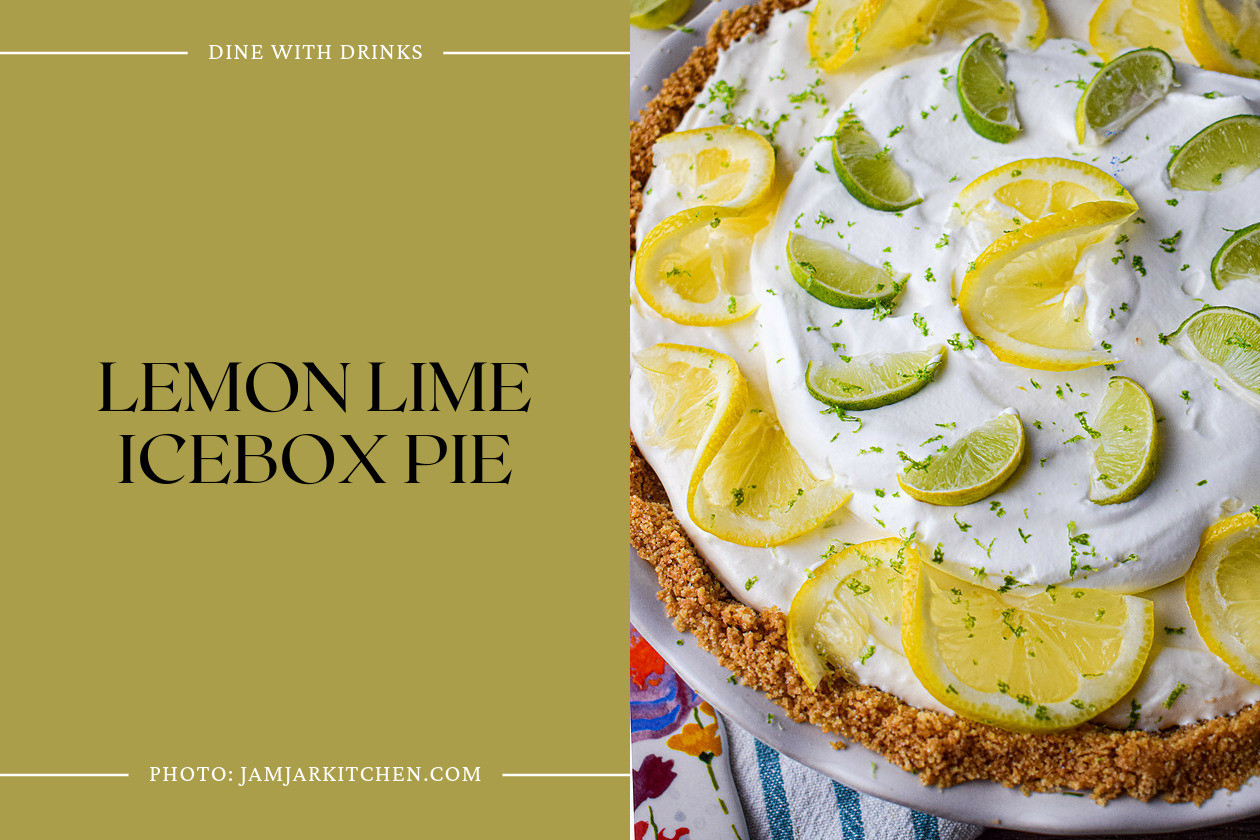 Lemon Lime Icebox Pie