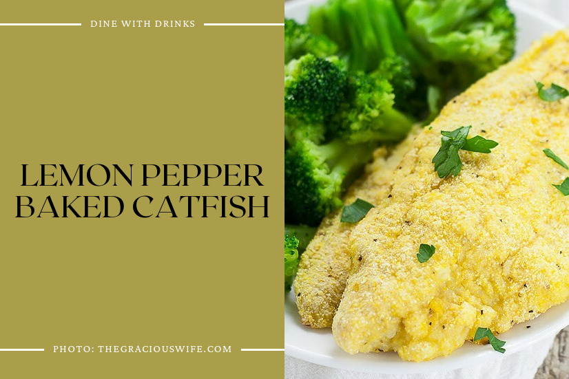 Lemon Pepper Baked Catfish