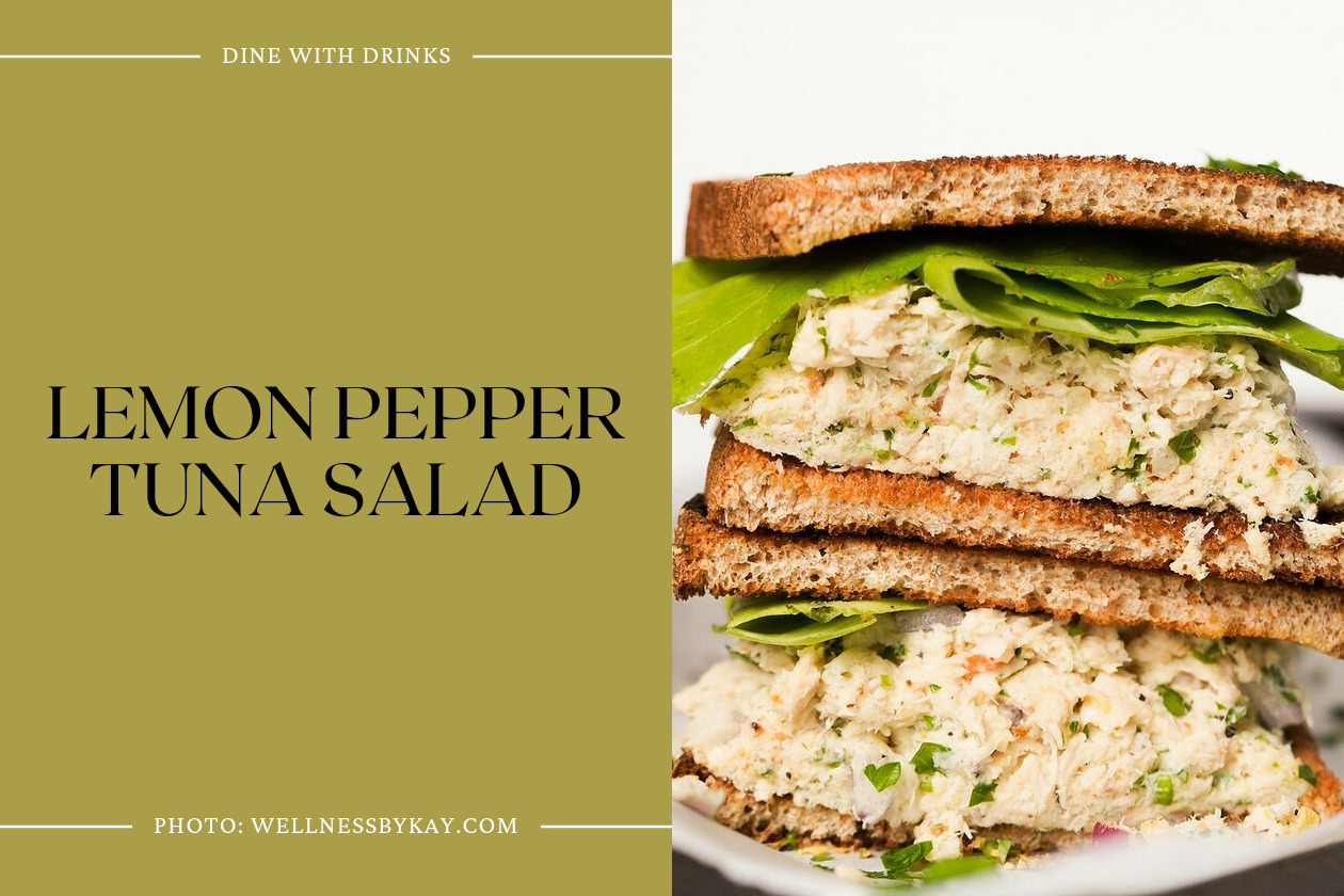 Lemon Pepper Tuna Salad