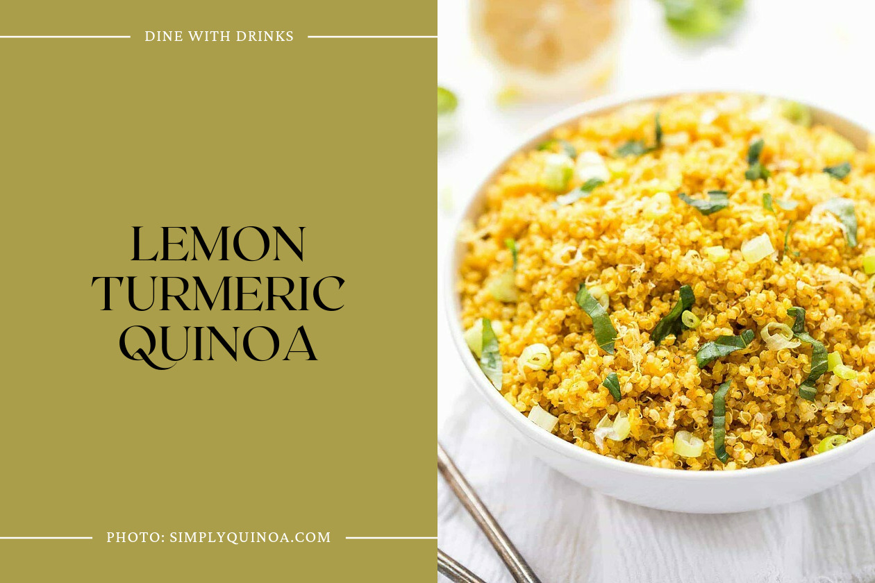 Lemon Turmeric Quinoa