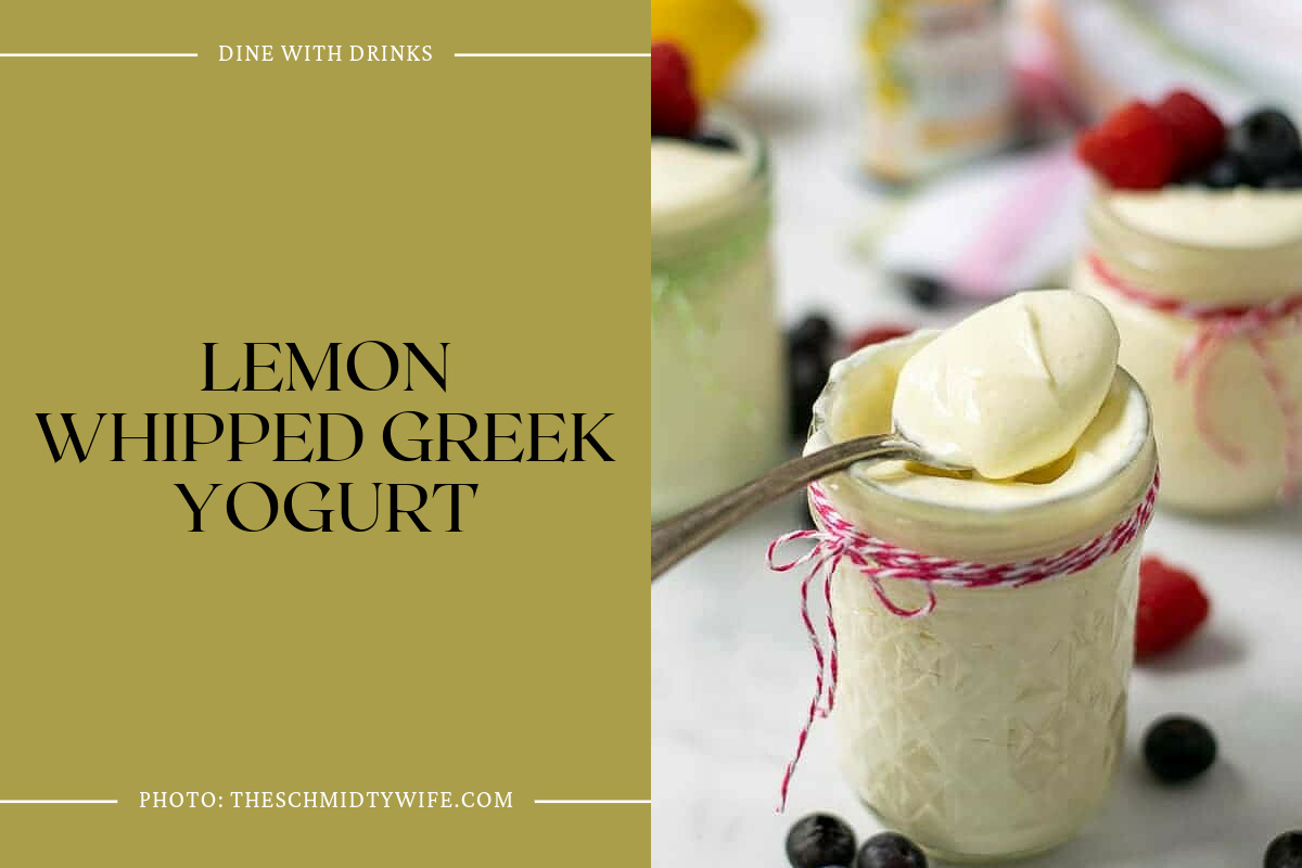 Lemon Whipped Greek Yogurt