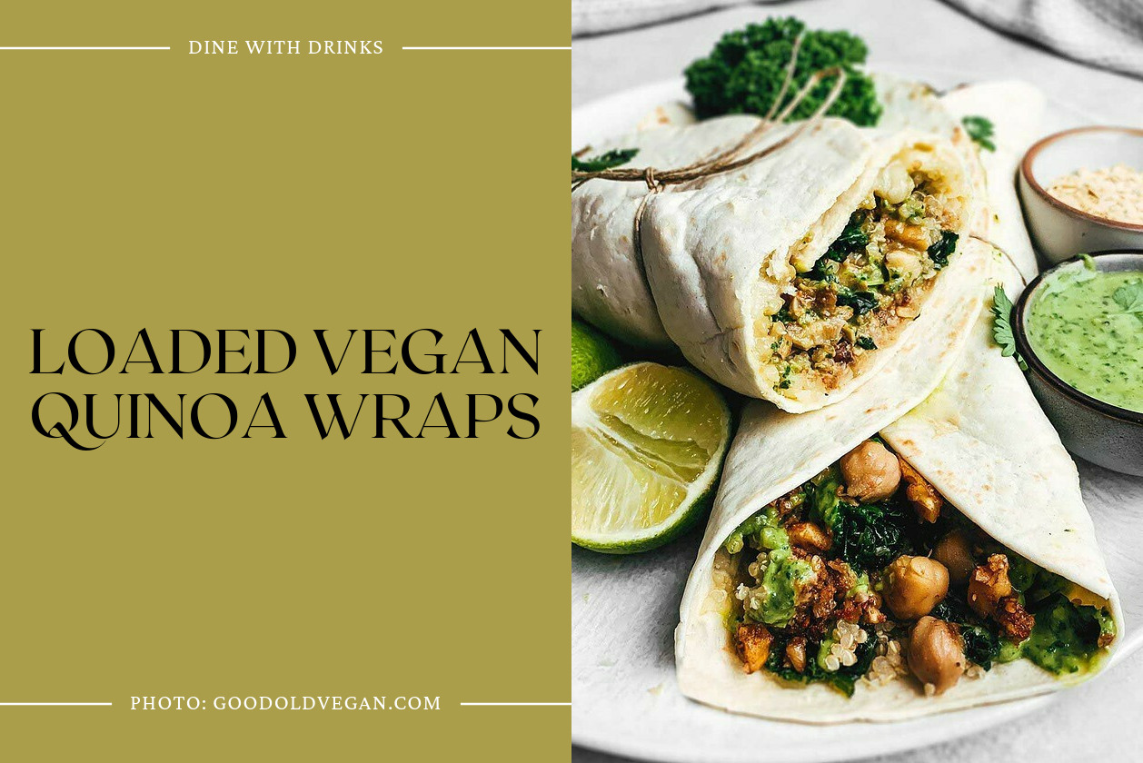 Loaded Vegan Quinoa Wraps