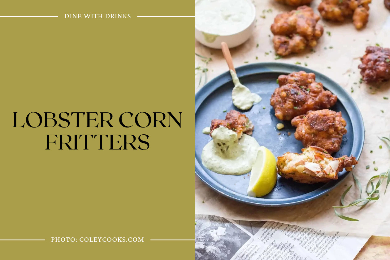 Lobster Corn Fritters
