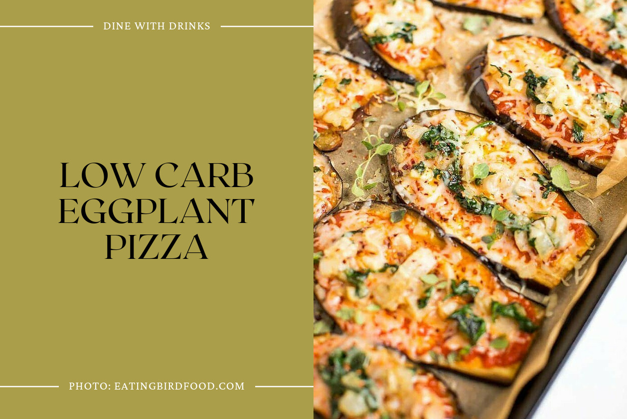 Low Carb Eggplant Pizza