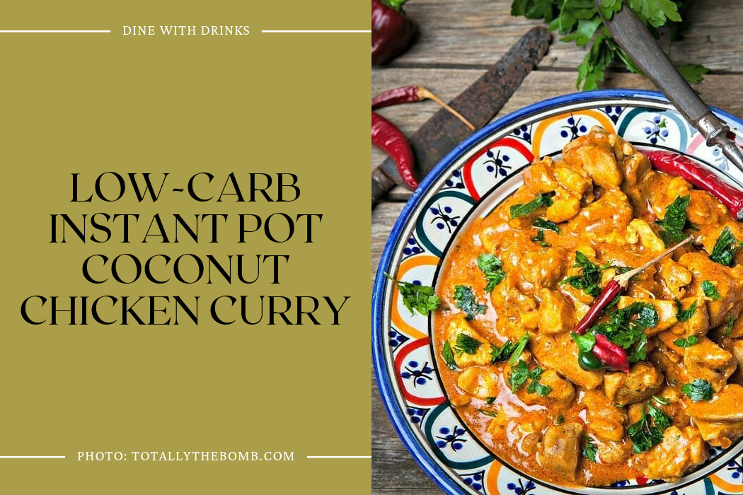 Low-Carb Instant Pot Coconut Chicken Curry
