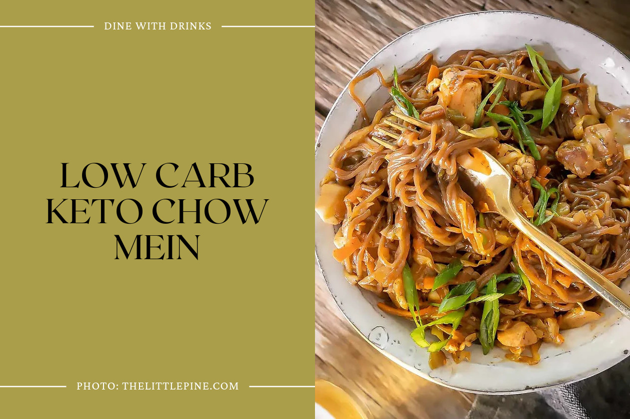 Low Carb Keto Chow Mein