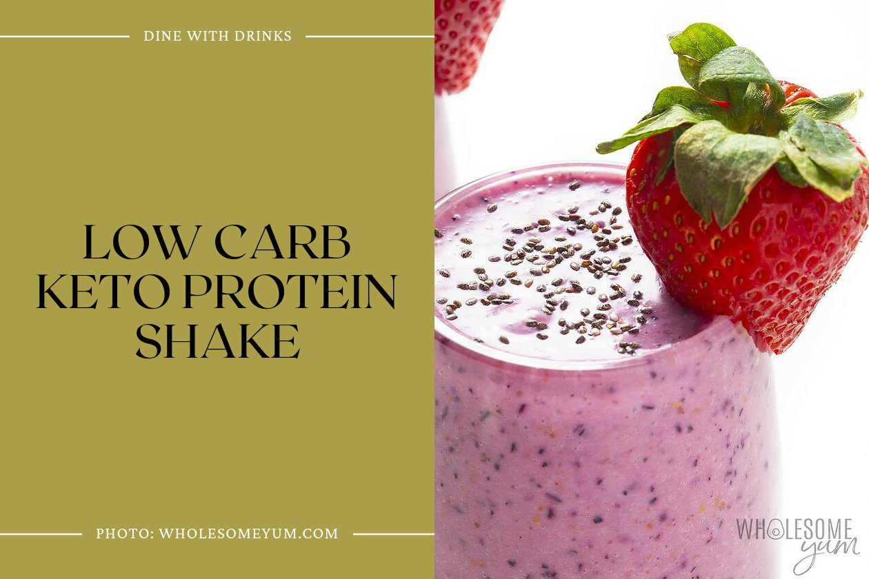 Low Carb Keto Protein Shake