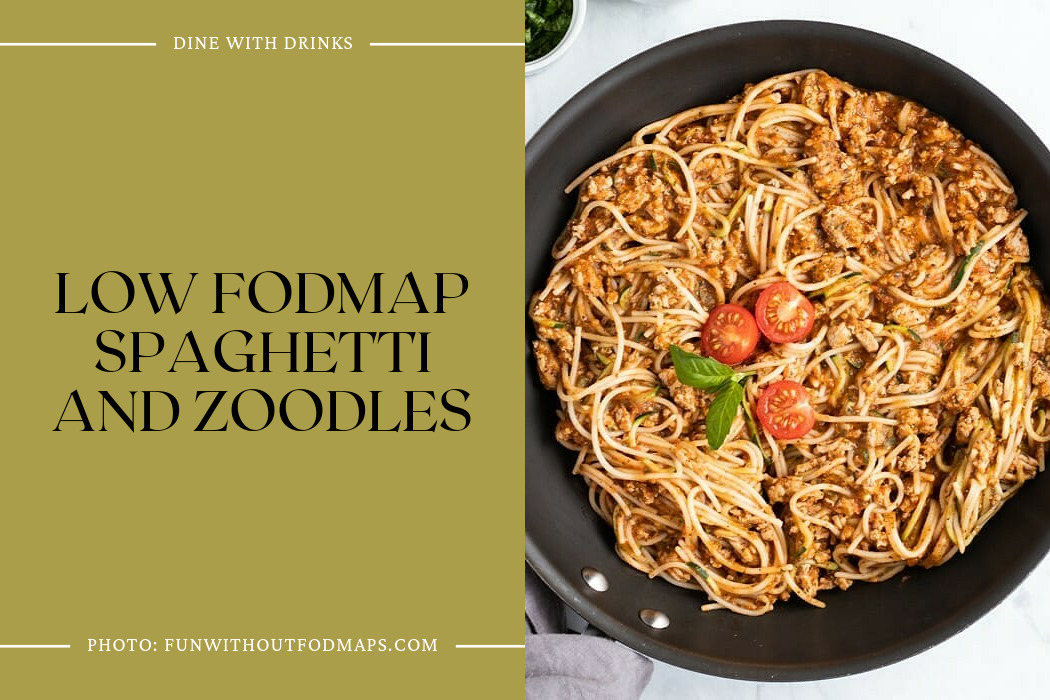 Low Fodmap Spaghetti And Zoodles